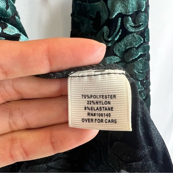 Ultra Pink Womens Whimsigoth Velvet Burnout Top Size S Bell Sleeve Fairy Grunge - Picture 10 of 14